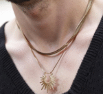 Solar Spike Necklace – Gothic Punk Layered Pendant - Image 4